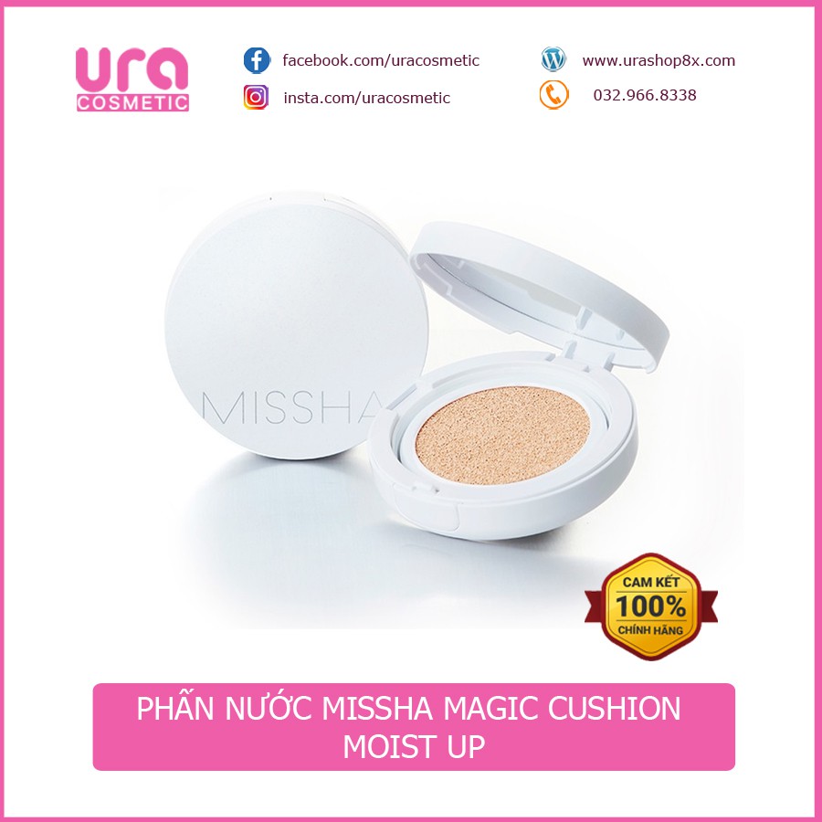 Phấn Nước Missha Magic Cushion Moist Up - Cushion Missha Cấp ẩm cho Da Khô