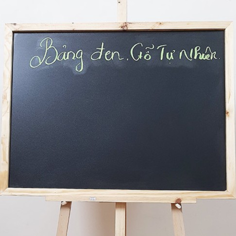 Bảng đen, khung gỗ tự nhiên