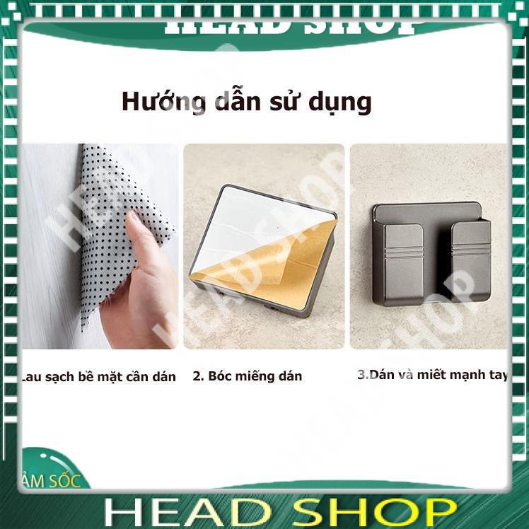 Giá đỡ để điện thoại, Remote Dán Tường Tiện Lợi sang Trọng GDT01 HEAD SHOP