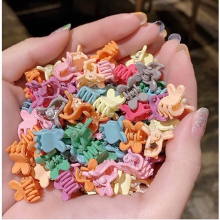 Hộp 50 kẹp càng cua mini nhiều màu cho bé