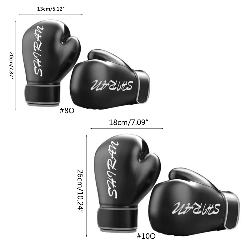Bộ Găng Tay Tập Đấm Bốc 8 oz 10 oz Chất Lượng Cao