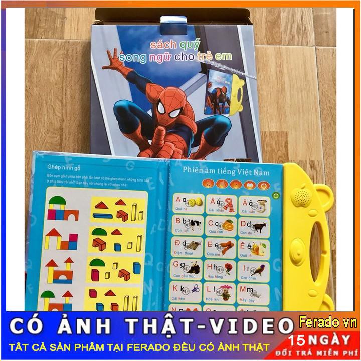 ĐỒ CHƠI GIÁO DỤC - SÁCH SONG NGỮ VIỆT ANH CÓ PHÍM GIÁ XƯỞNG