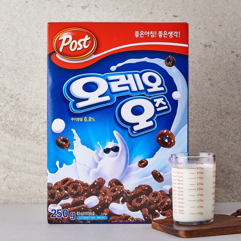 Ngũ cốc ăn sáng Oreo Post Hàn Quốc