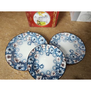 đĩa 6  sứ bát tràng hoa cổ