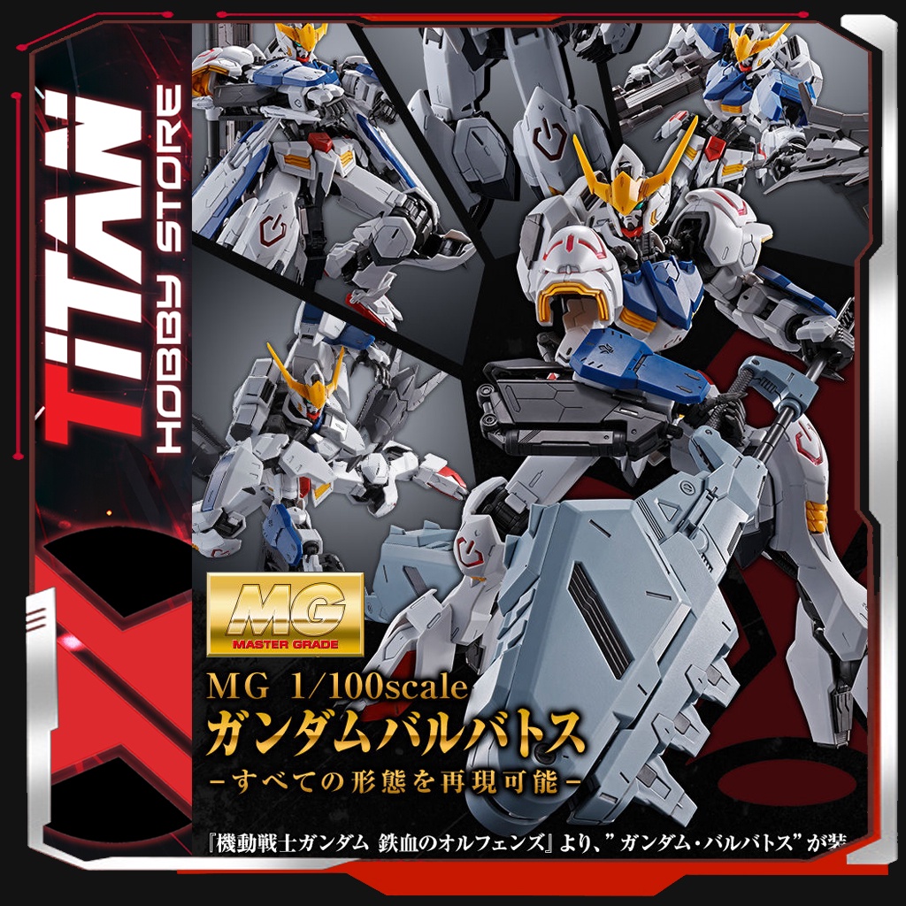 Mô hình Gunpla MG 1/100 Gundam Barbatos Expansion Parts Set ( Phụ Kiện )