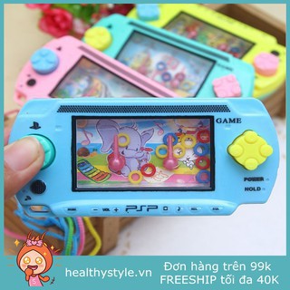 (chú ý)MÁY CHƠI GAME TRẺ EM BẤM NƯỚC BẮN VÒNG (MÀU NGÂU NHIÊN)ưe ( full box )