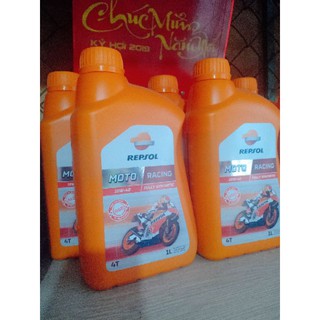 nhớt répsoll racing 10w40 có chiếc lẻ