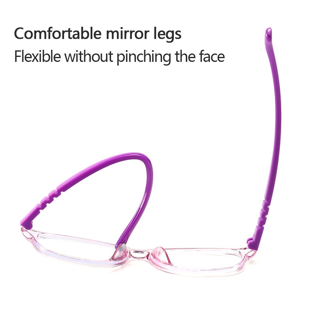 Mắt Kính Gọng Siêu Nhẹ Trong Suốt Thiết Kế Thoải Mái Thời Trang Cho Bé Trai Và Gái