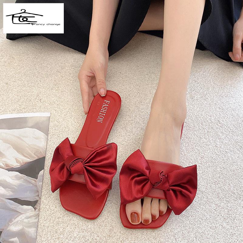 Dép Sandal Đế Bằng Phong Cách Hàn Quốc Thời Trang Mùa Hè 2022 Cho Nữ