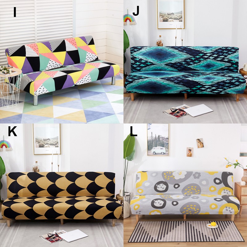 Vỏ bọc ghế sofa in hoa trang trí nhà cửa 2 size S/L