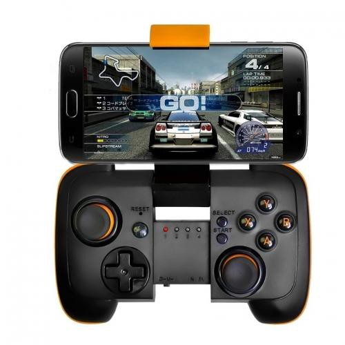 Tay cầm chơi game điện thoại Bluetooth SAITAKE STK-7002 dành cho Android và IOS