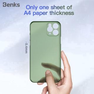 [Benks Official] Benks Ốp điện thoại Benks 0.4mm trong mờ siêu mỏng cho iPhone 11 Pro MAX