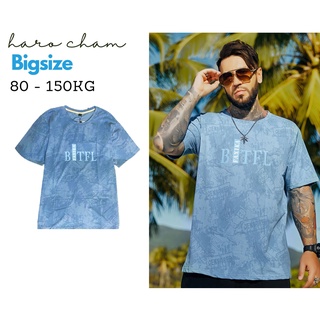 [Đủ size đến 140kg] Áo thun nam trơn cổ tròn form rộng bigsize XL - 6XL Áo phông cho người béo mập