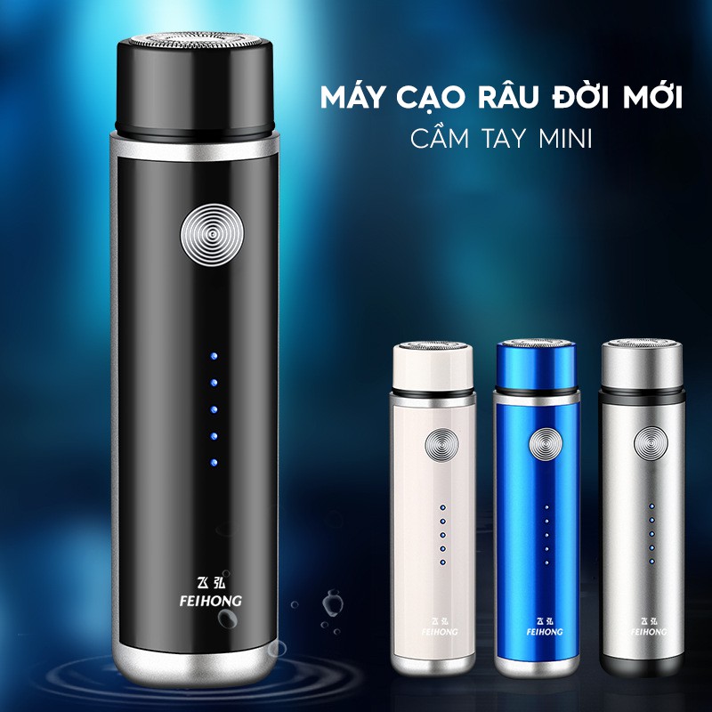 Máy Cạo Râu CAO CẤP FEIHONG cho nam nữ Mini- Sạc USB, linh hoạt, tiện dụng, đa năng