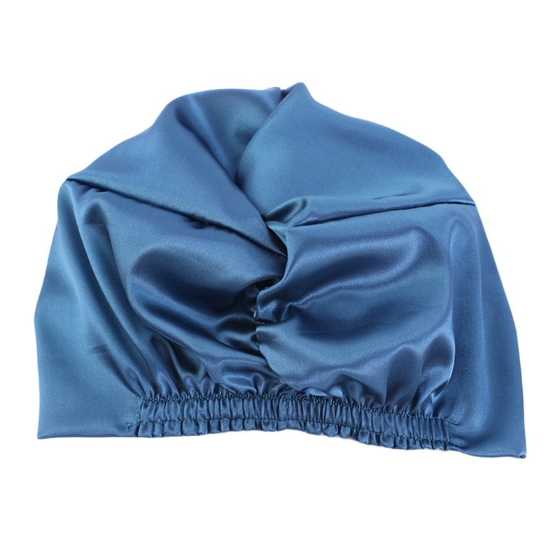 Youyo Mũ Ngủ Lụa Satin Thắt Nút Đôi Dùng Khi Ngủ Ban Đêm Cho Nữ