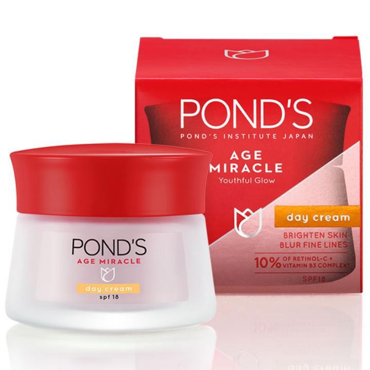 Kem chống lão hóa Pond’s ngày/ đêm Age Miracle Youthfull Glow 50G