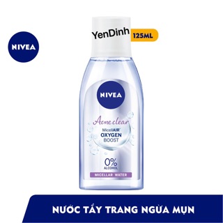 NƯỚC TẨY TRANG NIVEA CHĂM SÓC DA MỤN (125ML)