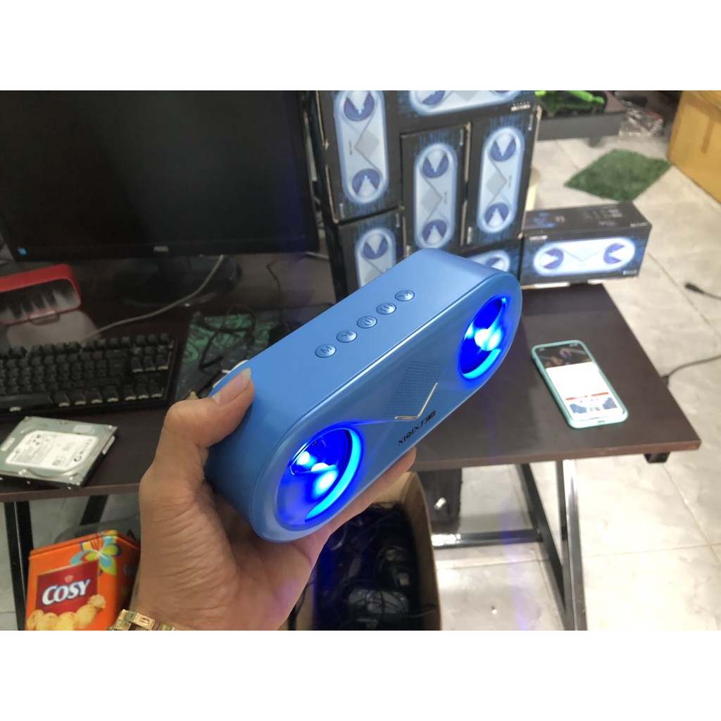 Loa Bluetooth Không Dây S6 SUPER BASS 4D Cao Cấp Phiên Bản Nâng Cấp NIQIN S6 Wireless Bluetooth 5.0 Speaker