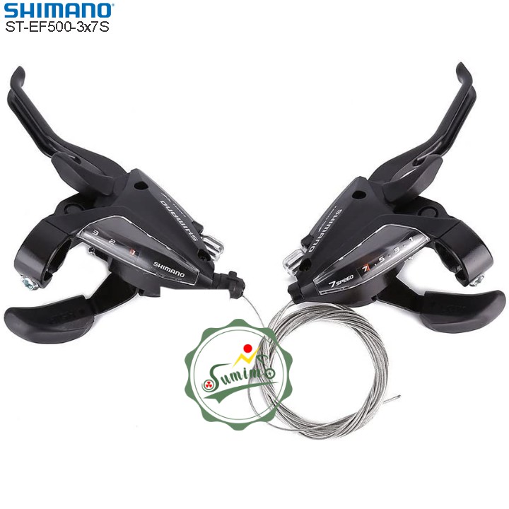 Tay đề xe đạp - Tay đề Shimano ST-EF500-3x7 Speed - Chính hãng