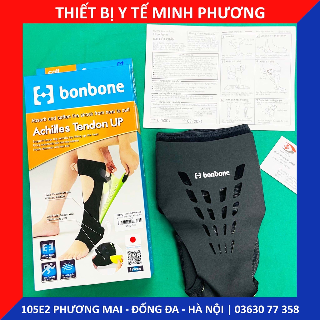 Đai gót chân BONBONE cao cấp