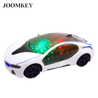 joomkey 3D Super Flashing Car Wheel Light Kids Toy Electric Toy Birthday Gift Above 3 Years Old Plastics Fine