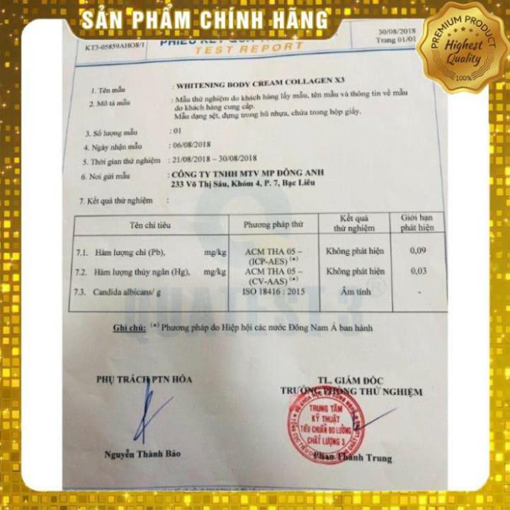 [CAM KẾT CHẤT LƯỢNG] - Kem face Collagen X3 chính hãng Mỹ Phẩm Đông Anh | BigBuy360 - bigbuy360.vn