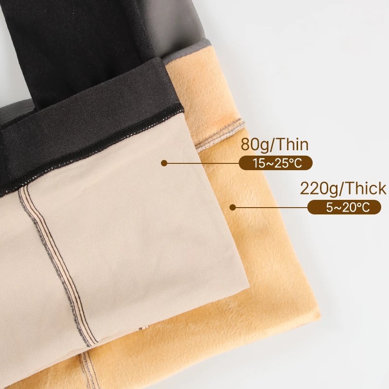 Quần tất ôm dáng co giãn không đường may giả da thời trang mùa đông cho nữ