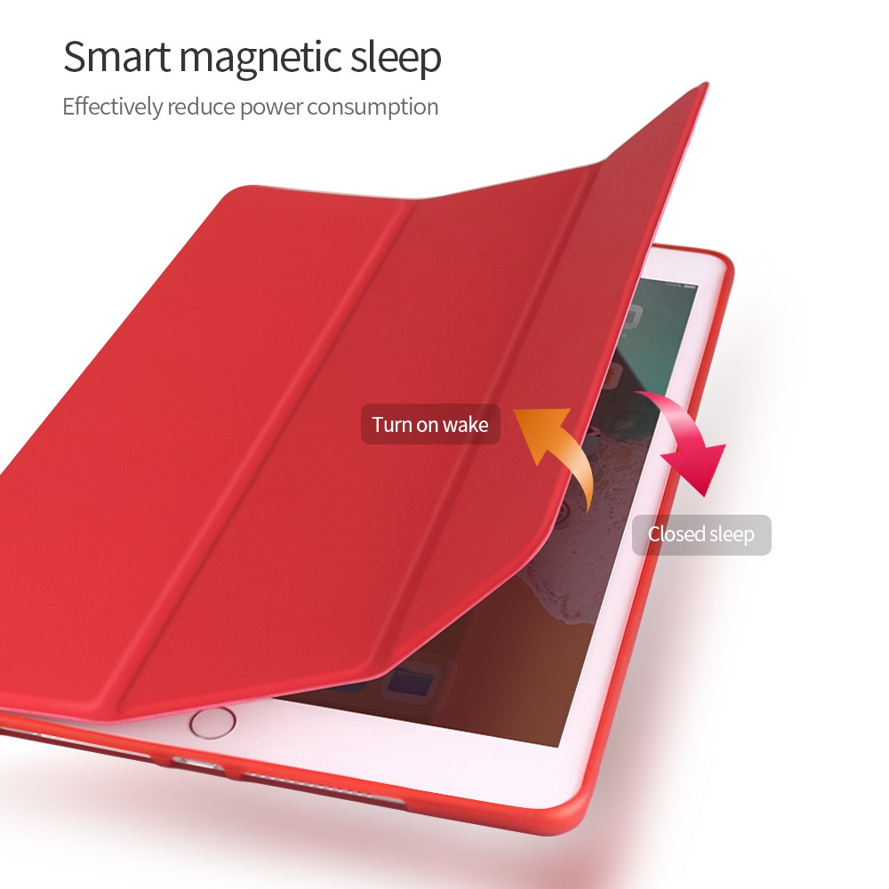 3 fold design silicone tablet cover for iPad Air 2 Air 1 iPad 2018 iPad 1 2 3 4 5 6 iPad Mini 1 2 3 4 | BigBuy360 - bigbuy360.vn