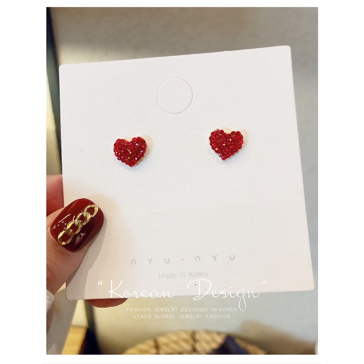 Bông tai hình hoa phong cách Hàn Quốc thời trang