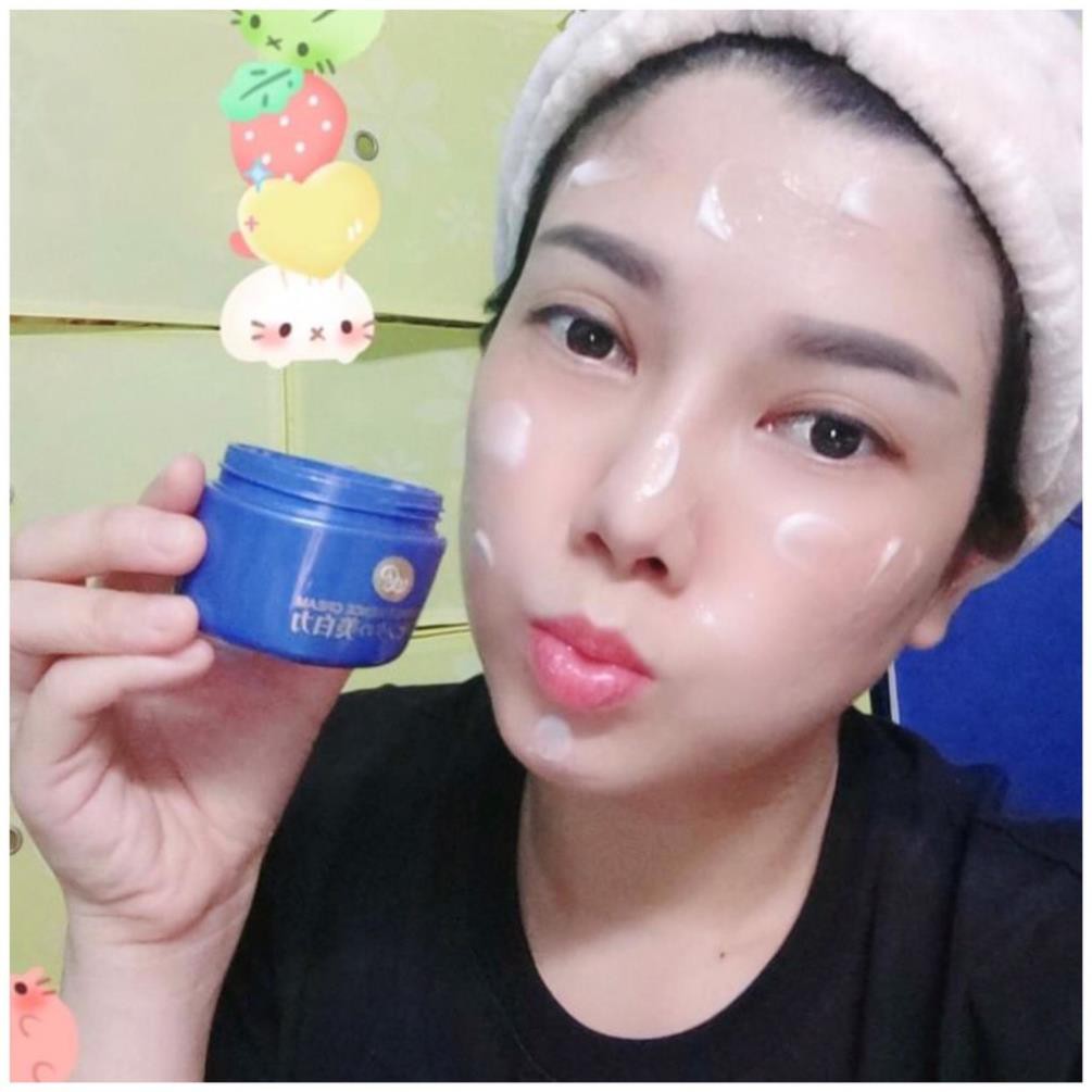 Kem Dưỡng Trắng Da Meishoku Placenta Whitening Essence Cream Nhật Bản 55g dưỡng ẩm, chống lão hóa .