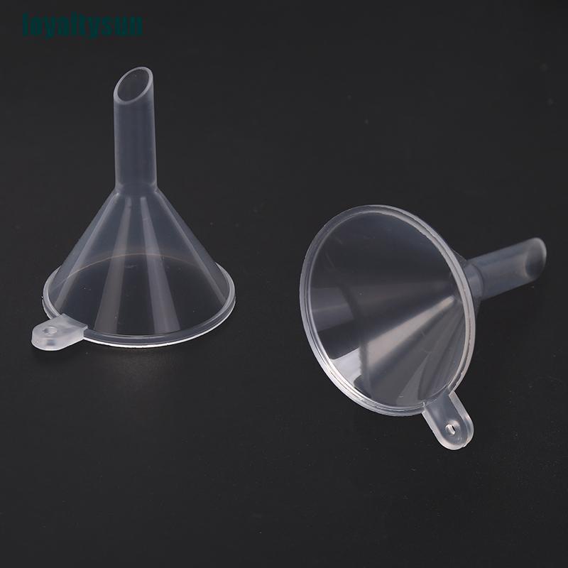 (Hàng Mới Về) Set 5 Phễu Nhựa mini Dùng Chiết Xuất Chất Lỏng / Dầu Thơm