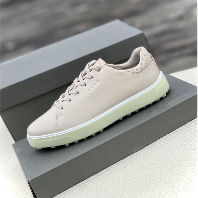 ECCO Giày Thể Thao Chơi golf Chất Liệu Da Thời Trang Cho Nam