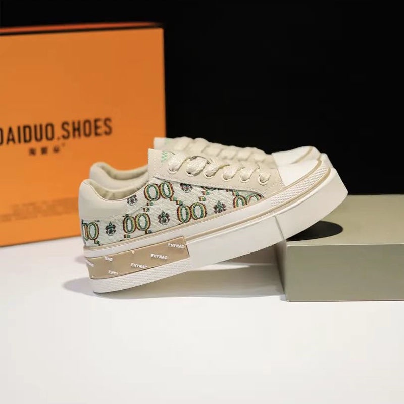 Giày thể thao Sneaker nữ S-QQ18 đế cao êm chân - Giày nữ đẹp 2022