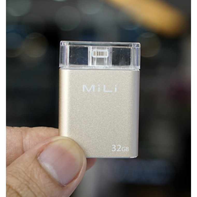 [THANH LÝ] Ổ cứng mở rộng MiLi iData Pro 32/64/128GB cho Điện Thoại - Máy Tính Bảng - HÀNG CHÍNH HÃNG