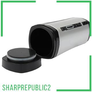 Self Stirring Coffee Tea Lazy Mug Automatic Stir USB Cable Mixing Cup Black