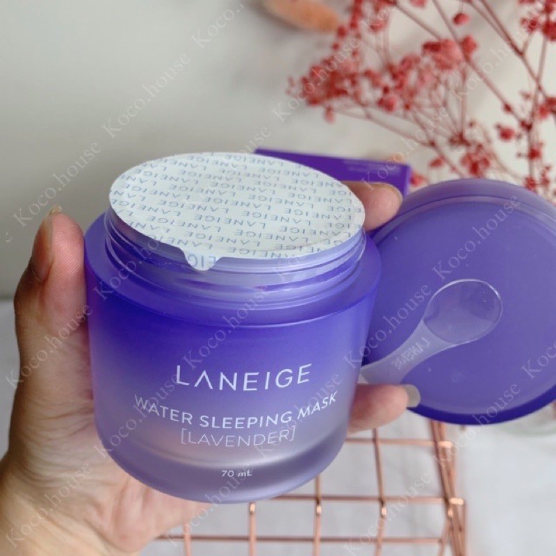 ( đủ bill ) MẶT NẠ NGỦ OẢI HƯƠNG LANEIGE WATER SLEEPING MASK LAVENDER