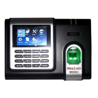 MÁY CHẤM CÔNG VÂN TAY& THẺ CẢM ỨNG RONALD JACK 8000C