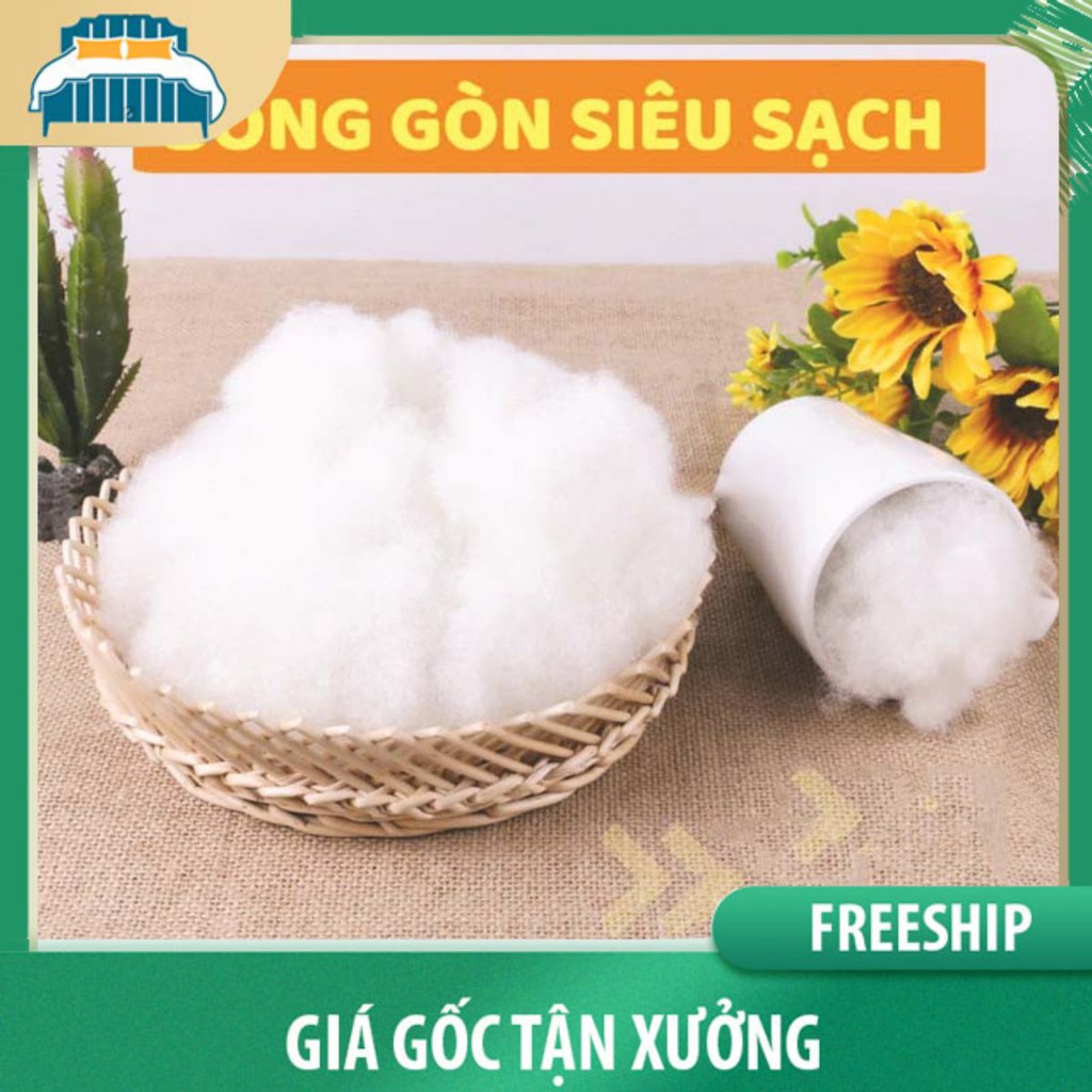 Bông gòn trắng tinh khiết nhồi thú bông, nhồi gối