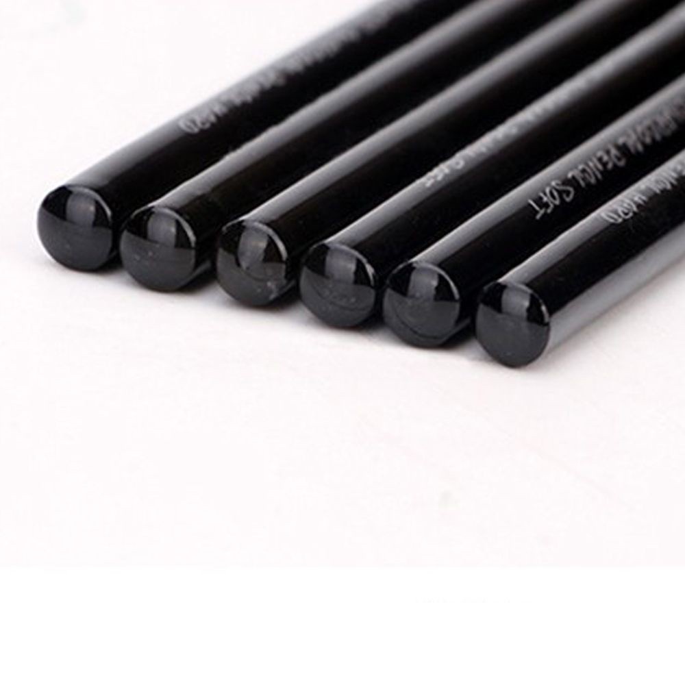 Bút chì than carbon không gỗ dùng trong phát họa vẽ tranh