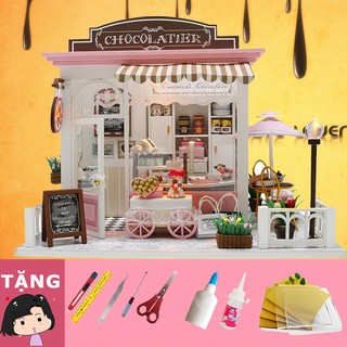 Mô Hình Nhà Gỗ DIY “Shop Chocolate”