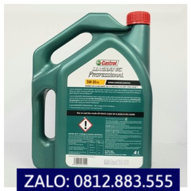 Dầu nhớt động cơ Castrol Magnatec Professional 5W30