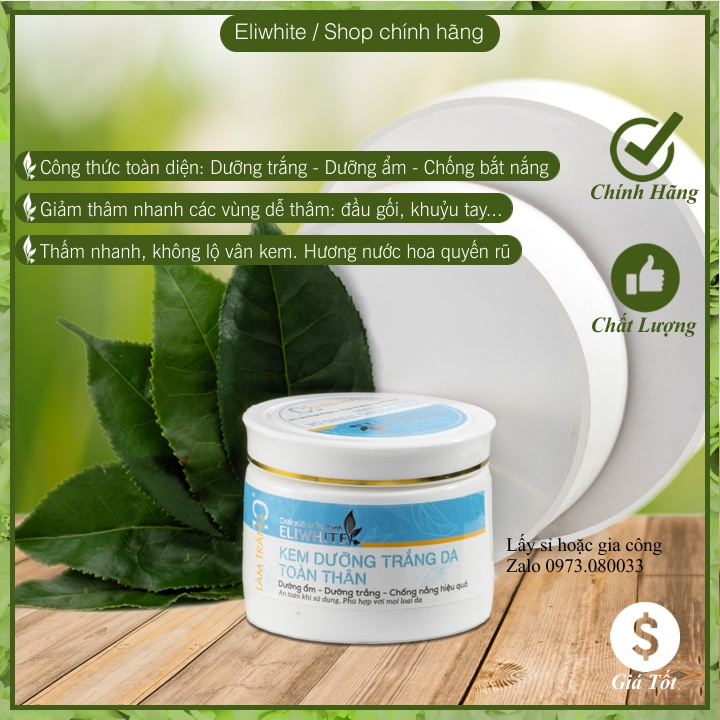 Kem ELIWHITE Trắng Da Toàn Thân (120g) | BigBuy360 - bigbuy360.vn