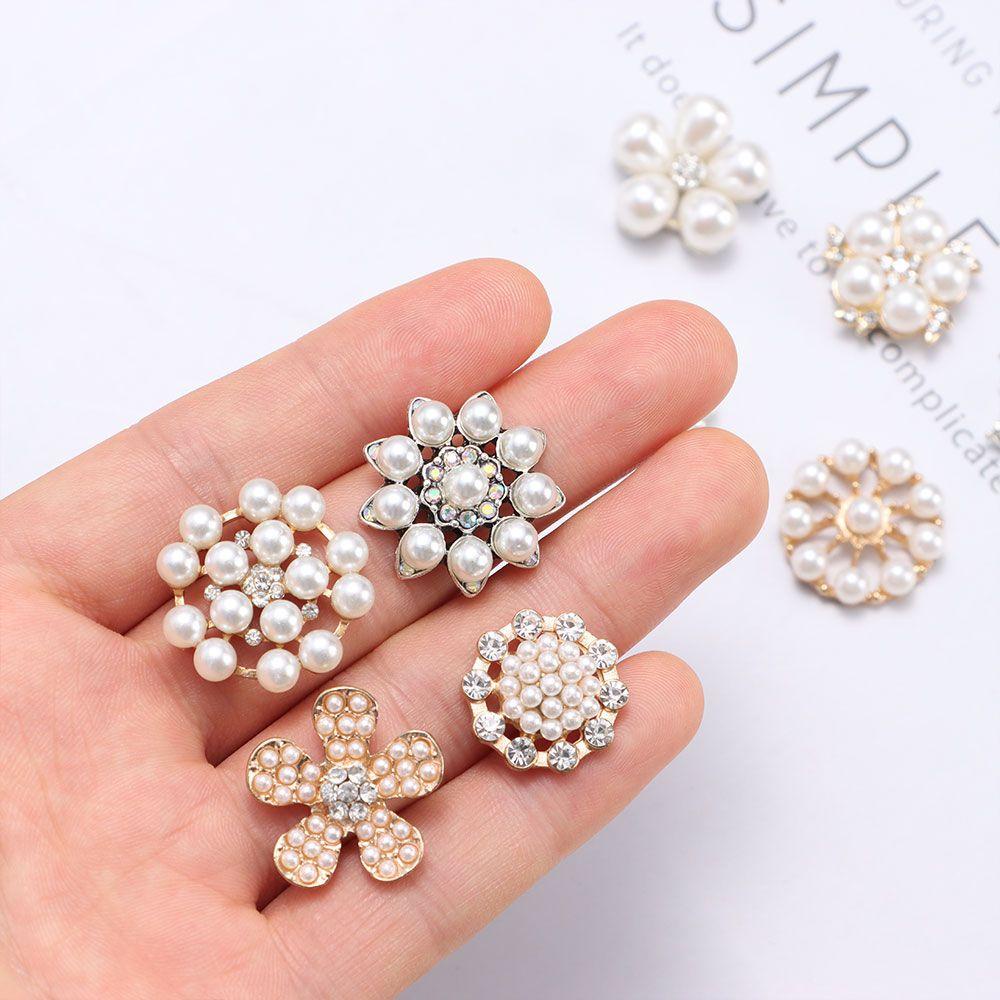 BORAG Set 5 Kẹp Tóc Hình Nón Đính Đá Lấp Lánh