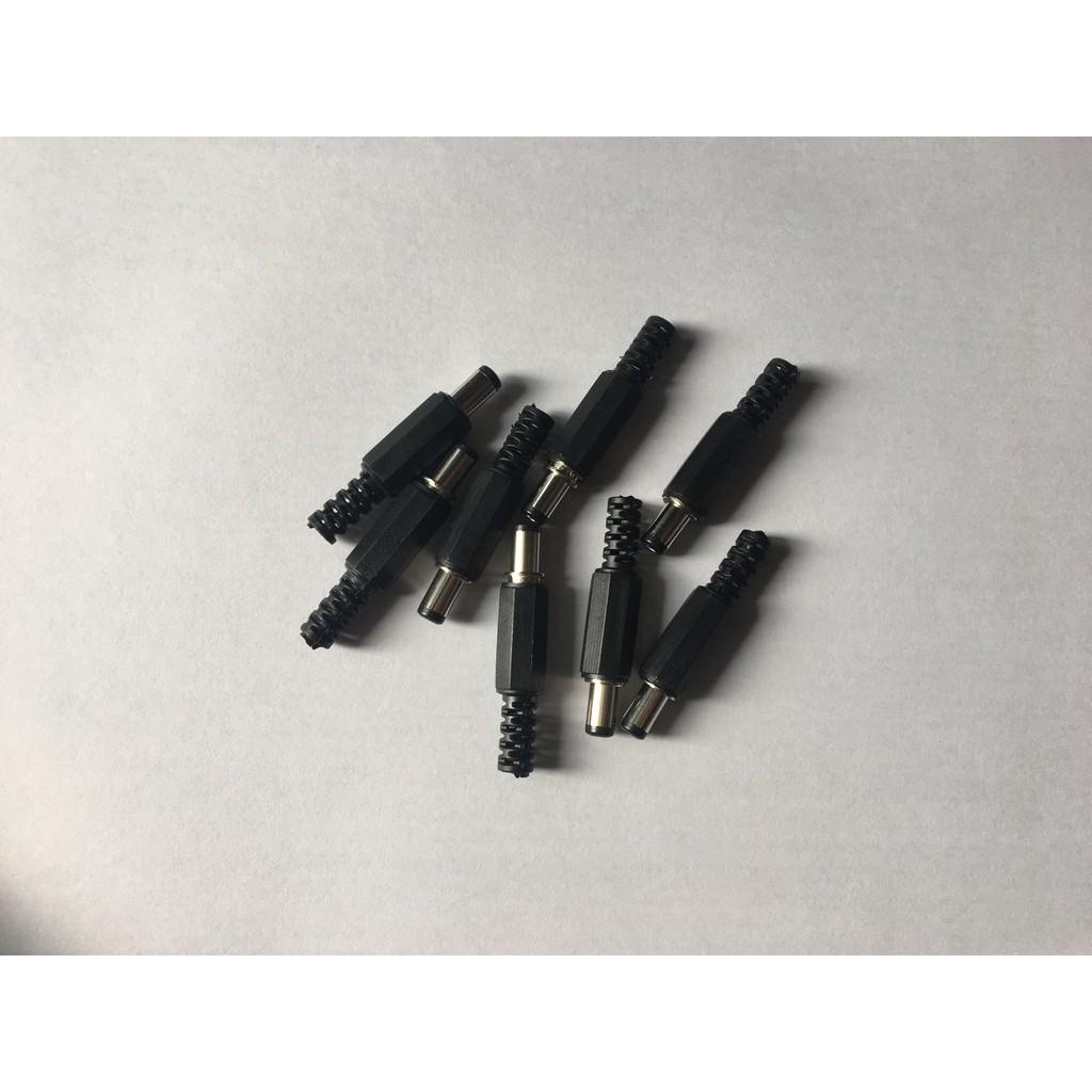 10 JACK nguồn tròn đực 5.5-2.1mm