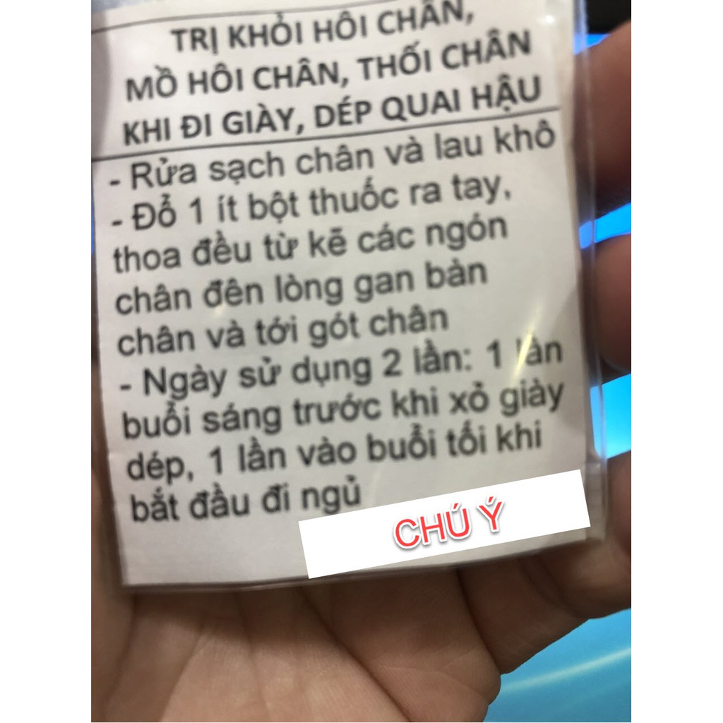 KHỎI VĨNH VIỄN HÔI CHÂN, MỒ HÔI CHÂN, THỐI CHÂN Cổ truyền