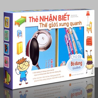 Thẻ Nhận Biết Thế Giới Xung Quanh - Đồ Dùng Gia Đình