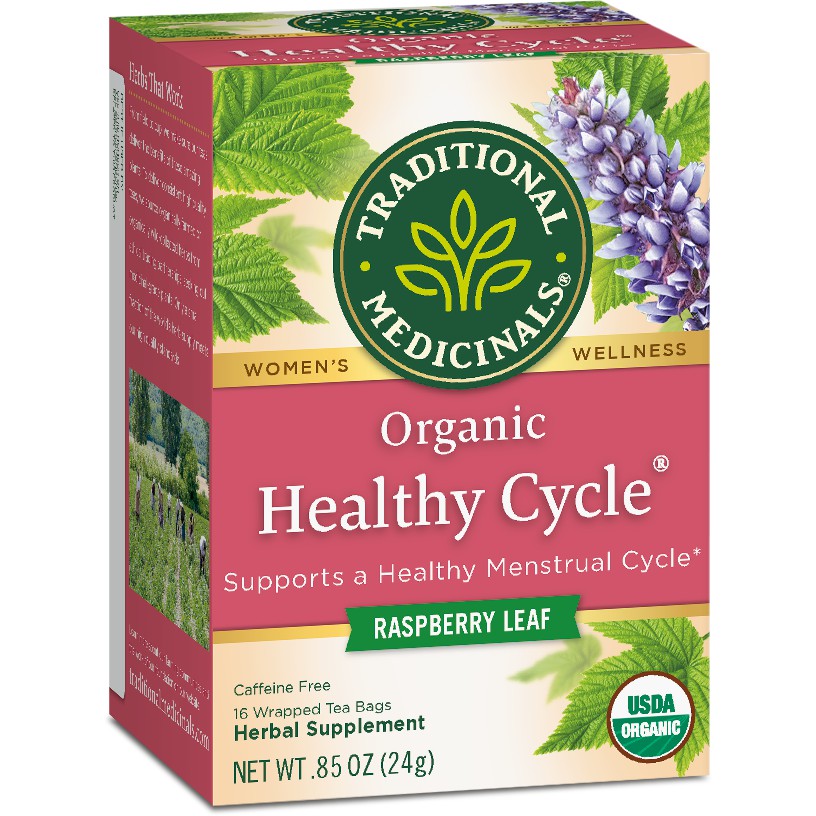 Trà hữu cơ Healthy Cycle Tea cho phụ nữ, 24g