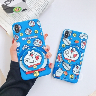 Ốp Lưng Tráng Gương Hình Doraemon Cho Huawei Y6 2019 Y9S Y9 2019 Y9 Prime 2019 P40 Pro P30 Pro P30 Lite P20 Pro P20 Lite Nova 2 Lite 3 3i 4 5t 7i Honor8X