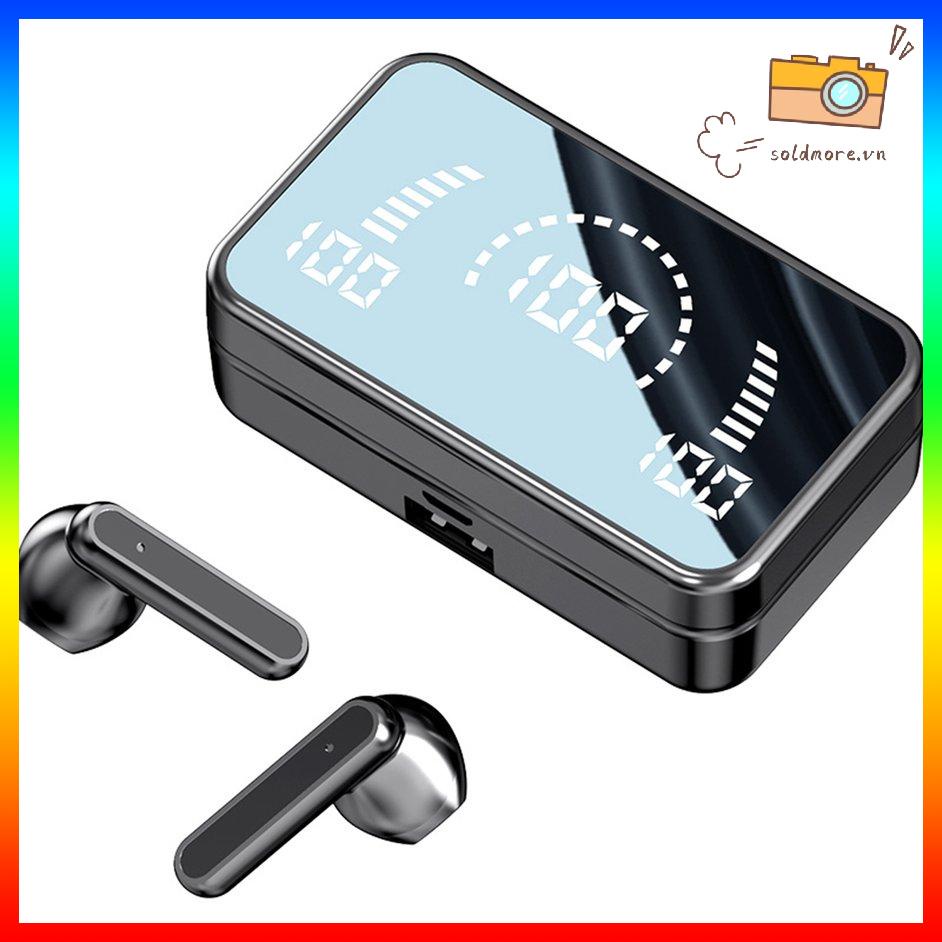 [SOE] S20 Mirror Wireless Headset 5.2 Mini Binaural Invisible In-ear Long Standby