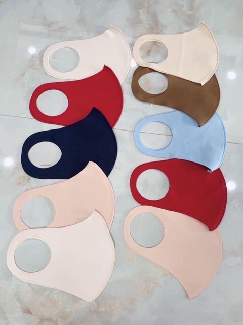 Khẩu Trang ❤️FREE SHIP❤️ Khẩu Trang Vải Su 3D Kháng Khuẩn Đủ Màu Cực Hot 🌟🌟🌟🌟🌟 | BigBuy360 - bigbuy360.vn